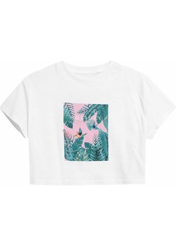 Koszulka dziewczęca 4FJSS23TTSHF392 4F ze sklepu SPORT-SHOP.pl w kategorii Bluzki dziewczęce - zdjęcie 157232564