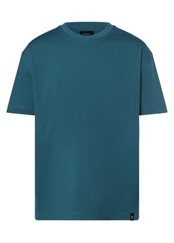 Aygill's T-shirt męski Mężczyźni Bawełna petrol jednolity ze sklepu vangraaf w kategorii T-shirty męskie - zdjęcie 157233090