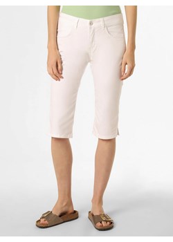 MAC Spodnie Kobiety biały jednolity ze sklepu vangraaf w kategorii Jeansy damskie - zdjęcie 157237652