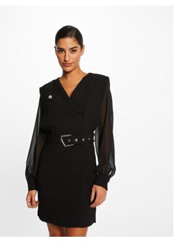 Morgan Sukienka koktajlowa 222-RIPAM.F Czarny Regular Fit ze sklepu MODIVO w kategorii Sukienki - zdjęcie 157245494