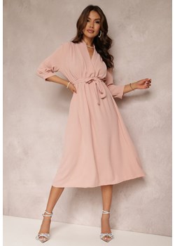 Różowa Sukienka Canopis ze sklepu Renee odzież w kategorii Sukienki - zdjęcie 157260592