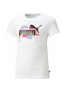 Koszulka juniorska ESS+ Street Art Logo Tee Puma ze sklepu SPORT-SHOP.pl w kategorii Bluzki dziewczęce - zdjęcie 157268511