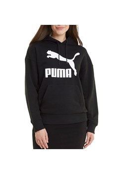 Bluza Puma Classics Logo 53007401 - czarna ze sklepu streetstyle24.pl w kategorii Bluzy damskie - zdjęcie 157285250