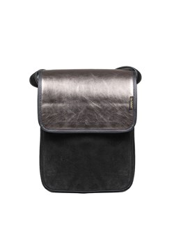 torba skórzana Master na ramię brązowo-czarna ze sklepu Słoń Torbalski w kategorii Listonoszki - zdjęcie 157293110