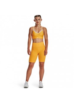 Damskie spodenki treningowe UNDER ARMOUR UA Meridian Bike Shorts - żółte ze sklepu Sportstylestory.com w kategorii Szorty - zdjęcie 157304360