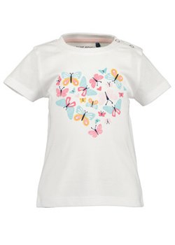 Blue Seven T-Shirt 901125 X Biały Regular Fit ze sklepu MODIVO w kategorii Bluzki dziewczęce - zdjęcie 157309152