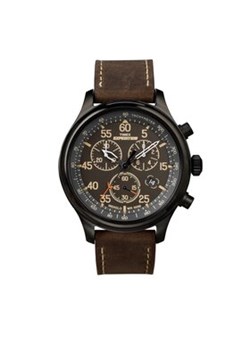 Timex Zegarek T49905 Brązowy ze sklepu MODIVO w kategorii Zegarki - zdjęcie 157312000