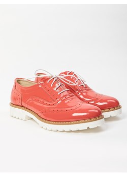 Zapato Skórzane trzewiki w kolorze różowym ze sklepu Limango Polska w kategorii Półbuty damskie - zdjęcie 157313591