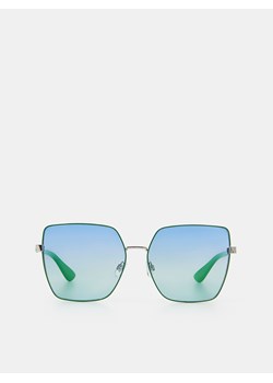 Mohito - Niebiesko-zielone okulary przeciwsłoneczne - wielobarwny ze sklepu Mohito w kategorii Okulary przeciwsłoneczne damskie - zdjęcie 157314684