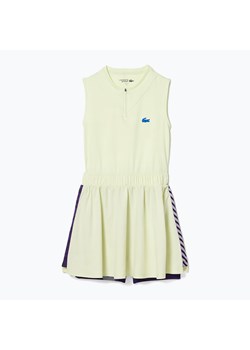 Sukienka tenisowa Lacoste żółta EF9241 ze sklepu sportano.pl w kategorii Sukienki - zdjęcie 157320022