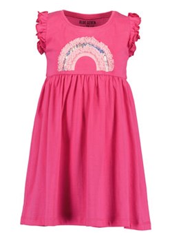 Blue Seven Sukienka codzienna 721637 X Różowy Regular Fit ze sklepu MODIVO w kategorii Sukienki dziewczęce - zdjęcie 157442600