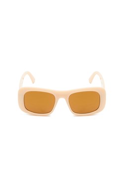 Cropp - BLINDBOX: damskie okulary przeciwsłoneczne - kremowy ze sklepu Cropp w kategorii Okulary przeciwsłoneczne damskie - zdjęcie 157444133