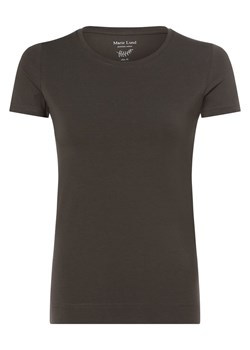 Marie Lund T-shirt damski Kobiety Dżersej khaki jednolity ze sklepu vangraaf w kategorii Bluzki damskie - zdjęcie 157450733