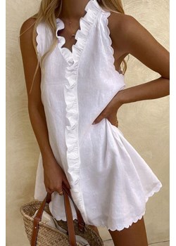 Sukienka RAGORGA WHITE ze sklepu Ivet Shop w kategorii Sukienki - zdjęcie 157456022