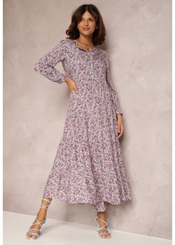Fioletowa Sukienka Feanyore ze sklepu Renee odzież w kategorii Sukienki - zdjęcie 157462980