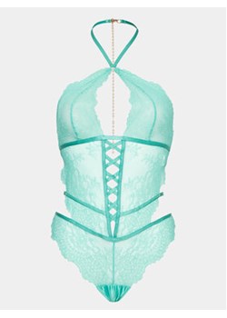 Hunkemöller Body 202131 Niebieski ze sklepu MODIVO w kategorii Body damskie - zdjęcie 157467012