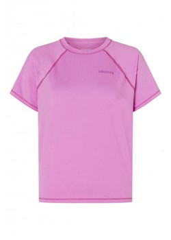 Damska koszulka treningowa Marmot Windridge Short-Sleeve T-Shirt - różowa ze sklepu Sportstylestory.com w kategorii Bluzki damskie - zdjęcie 157474584