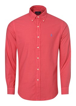 Polo Ralph Lauren Koszula męska Mężczyźni Modern Fit Bawełna koralowy jednolity button down ze sklepu vangraaf w kategorii Koszule męskie - zdjęcie 157476800