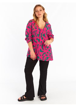 GATE Bluzka plus size z nadrukiem 44 ze sklepu gateshop w kategorii Bluzki damskie - zdjęcie 157481510