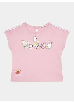 United Colors Of Benetton T-Shirt 3I1XA102W Różowy Regular Fit ze sklepu MODIVO w kategorii Koszulki niemowlęce - zdjęcie 157482831