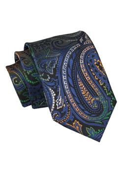 Męski Krawat Angelo di Monti - Wielokolorowy KRADM2045 ze sklepu JegoSzafa.pl w kategorii Krawaty - zdjęcie 157486010