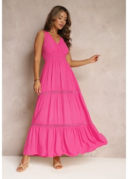 Fuksjowa Sukienka Corisis ze sklepu Renee odzież w kategorii Sukienki - zdjęcie 157488954