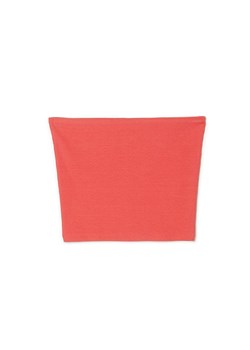 Cropp - Czerwony top - wielobarwny ze sklepu Cropp w kategorii Bluzki damskie - zdjęcie 157493273