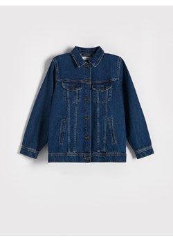 Reserved - Jeansowa kurtka - niebieski ze sklepu Reserved w kategorii Kurtki damskie - zdjęcie 157497923