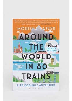 Bloomsbury Publishing PLC książka Around the World in 80 Trains, Monisha Rajesh ze sklepu ANSWEAR.com w kategorii Książki - zdjęcie 157504241