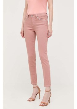 Morgan jeansy damskie kolor różowy ze sklepu ANSWEAR.com w kategorii Jeansy damskie - zdjęcie 157505020