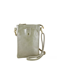Mini torebka / etui ze skóry metalizowanej - Złota ze sklepu Barberinis w kategorii Etui - zdjęcie 157505431