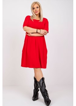 Sukienka NAJELIA RED ze sklepu Ivet Shop w kategorii Sukienki - zdjęcie 157507311