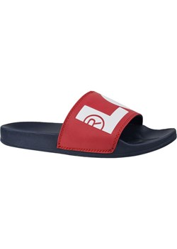 Klapki Levi&#39;s Batwing Slide Sandal 231548-794-87 czerwone ze sklepu ButyModne.pl w kategorii Klapki męskie - zdjęcie 157507604