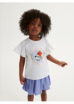 Reserved - T-shirt Minnie Mouse - Biały ze sklepu Reserved w kategorii Odzież dla niemowląt - zdjęcie 157517360