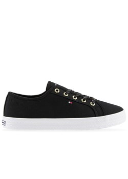 Buty Tommy Hilfiger  Essential Sneaker FW0FW06664-BDS - czarne ze sklepu streetstyle24.pl w kategorii Trampki damskie - zdjęcie 157546913