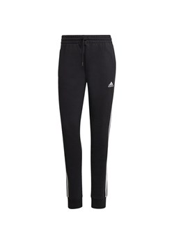 Spodnie damskie Essentials 3-Stripes French Terry Cuffed Adidas ze sklepu SPORT-SHOP.pl w kategorii Spodnie damskie - zdjęcie 157547133