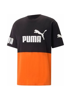 Koszulka męska Power Colorblock Logo Puma ze sklepu SPORT-SHOP.pl w kategorii T-shirty męskie - zdjęcie 157547211