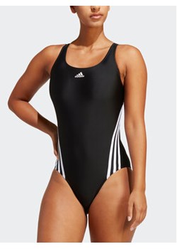 adidas Strój kąpielowy adidas 3-Stripes Swimsuit IB5986 Czarny ze sklepu MODIVO w kategorii Stroje kąpielowe - zdjęcie 157548320