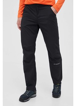 adidas TERREX spodnie outdoorowe Multi kolor czarny ze sklepu ANSWEAR.com w kategorii Spodnie męskie - zdjęcie 157564563