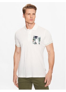 Blend Polo 20715469 Biały Regular Fit ze sklepu MODIVO w kategorii T-shirty męskie - zdjęcie 157570722