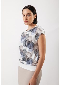 Bluzka z nadrukiem w ażurowe, kolorowe koła ze sklepu Molton w kategorii Bluzki damskie - zdjęcie 157571382