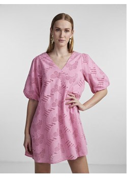 YAS Sukienka 26030105 Różowy Loose Fit ze sklepu MODIVO w kategorii Sukienki - zdjęcie 157572112