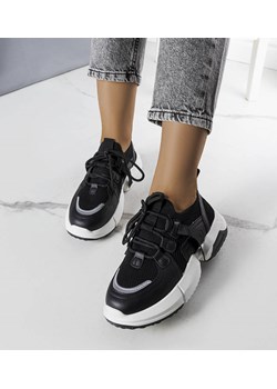 Czarne sneakersy skarpetkowe Peggy ze sklepu gemre w kategorii Buty sportowe damskie - zdjęcie 157573762