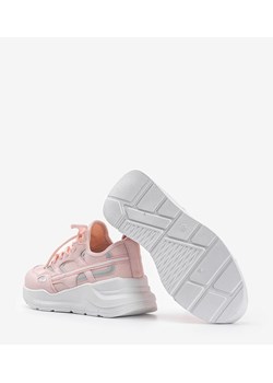 Różowe sneakersy sportowe Lativia ze sklepu gemre w kategorii Buty sportowe damskie - zdjęcie 157574300