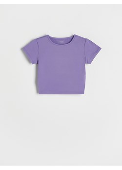 Reserved - Sportowy top - fioletowy ze sklepu Reserved w kategorii Bluzki dziewczęce - zdjęcie 157585723