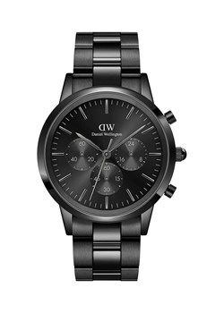 Daniel Wellington zegarek męski kolor czarny ze sklepu ANSWEAR.com w kategorii Zegarki - zdjęcie 157587891