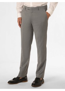 Joop Męskie spodnie od garnituru modułowego Mężczyźni Modern Fit szary marmurkowy ze sklepu vangraaf w kategorii Spodnie męskie - zdjęcie 157595911