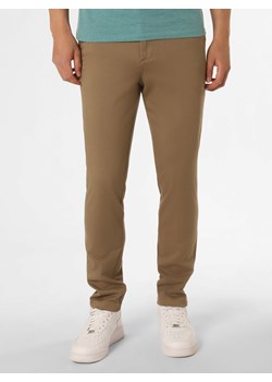 Jack & Jones Spodnie Mężczyźni Bawełna brązowy jednolity ze sklepu vangraaf w kategorii Spodnie męskie - zdjęcie 157595932