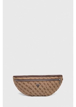 Guess nerka kolor beżowy ze sklepu ANSWEAR.com w kategorii Nerki - zdjęcie 157596673