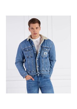 CALVIN KLEIN JEANS Kurtka jeansowa REGULAR 90S SHERPA DENIM JACKET | Regular Fit ze sklepu Gomez Fashion Store w kategorii Kurtki męskie - zdjęcie 157601112